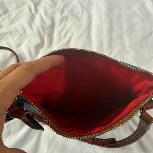 Dooney & Bourke NFL Buffalo Bills Triple Zip Crossbody - Picture 6 of 7